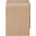 thumbnail image 5 of Meridian Furniture Fluted Natural Night Stand, 5 of 10