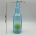 thumbnail image 2 of Squeaky Tennis Ball Bottle Dog Toy, Interactive Chew Fetch Toy for Play, Fun Durable Pet Toy for Small Dogs(9.65*2.95in,Green), 2 of 8