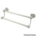thumbnail image 4 of Satellite Orbit Two Collection Double Towel Bar with Grooved Accents - Antique Brass / 36 Inch, 4 of 5