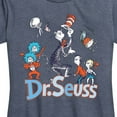 thumbnail image 3 of Dr. Seuss - Cat In the Hat - Women's Short Sleeve Graphic T-Shirt, 3 of 6