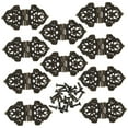 thumbnail image 3 of MLINS  10 Pcs Hinge Butterfly Hinged Hardware Jewelry Box Antique Hinges, 3 of 6