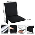 thumbnail image 3 of Vikakiooze Stadium Bleacher Chair Backable Folding Heated Chair Portable Heated, 3 of 9