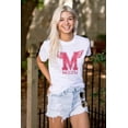 thumbnail image 3 of Meow Cute Crazy Cat Ladies University Women's Graphic T Shirt Tees Brisco Brands S, 3 of 5