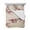 Beige, variant on Quilts Twin Size Bedding Set, Spring Cherry Lightweight Quilted Comforter, Vintage Red Flowers Branches Ink Painting Beige Soft Bedspread Coverlet with Pillow Covers for All Season, 68" x 86"