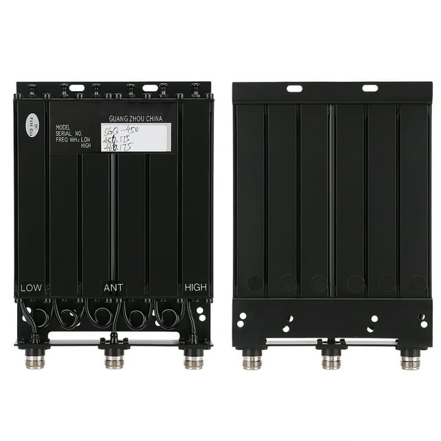Duplexor De Repetidor De Radio, Duplexor 8-10mhz Señal De Mejora De Hierro De Frecuencia 25W 6 Cavidades Para Dispositivos De Comunicación Inalámbrica