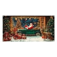 thumbnail image 1 of Wmqpnns New Trending Holiday Cheer Garage Festive Christmas Banner with Bright Colors Festive Design for Auto Enthusiasts Home Garages Easy Hanging Durable Material Todays Deals Clearance Sale, 1 of 4