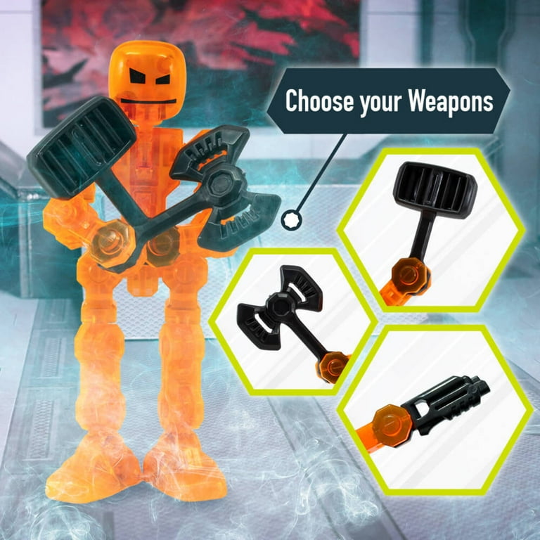 Zing Klikbot Series 1 Hero Action Pack with Axil, Helix, Cosmo