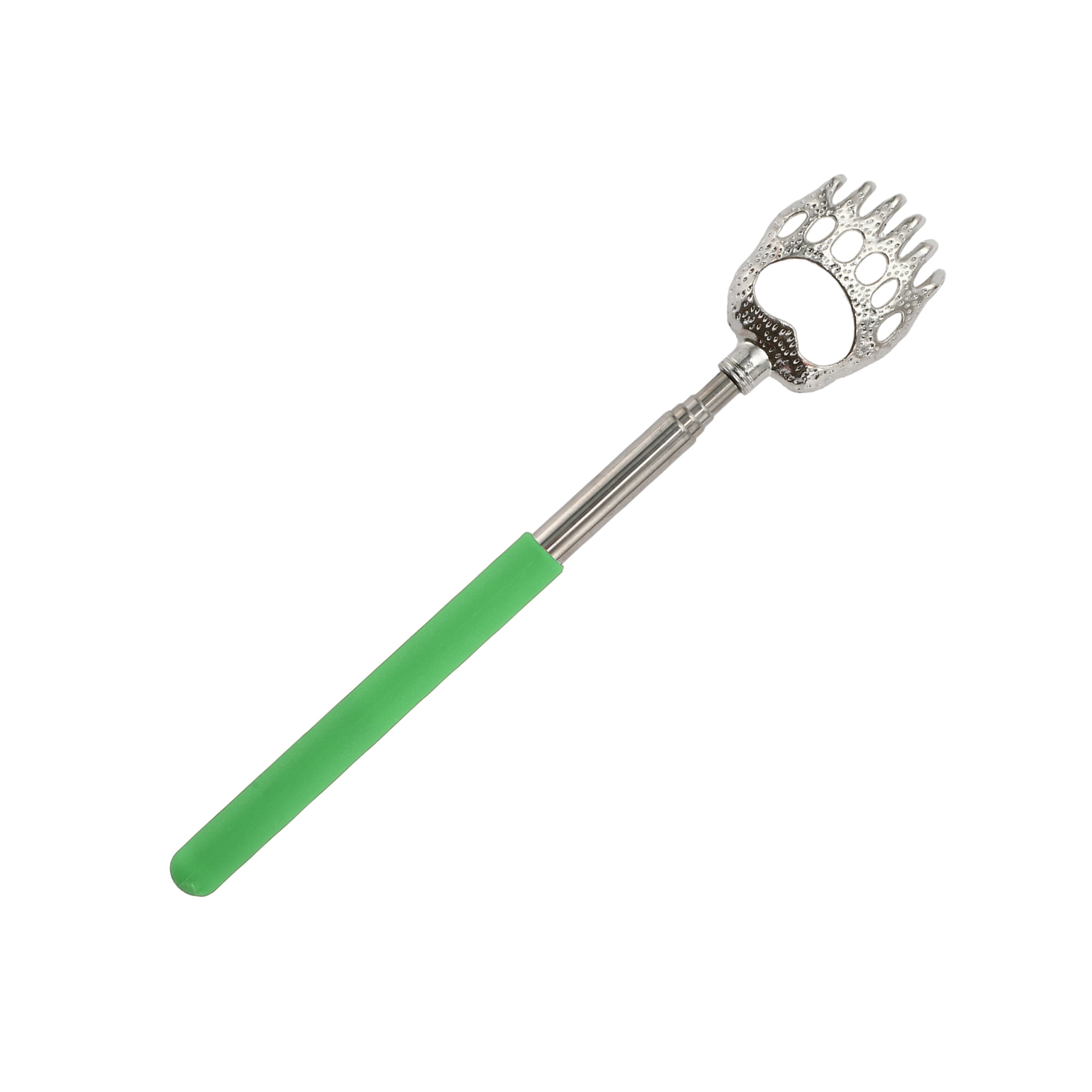 Unique Bargains 1 Pc Extendable Back Scratcher for Bathroom Green