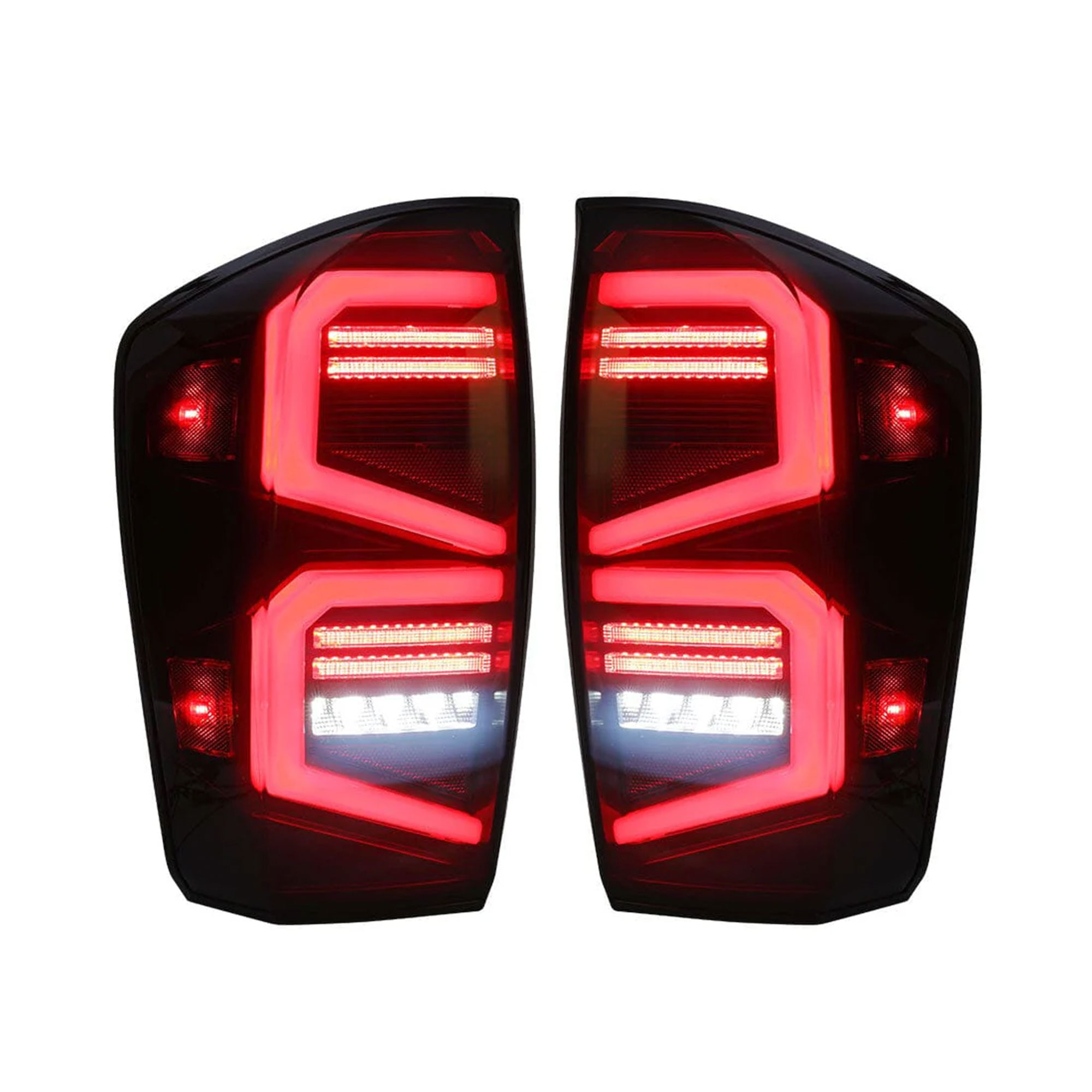 AMERICAN MODIFIED Smoked LED Tail Lights for 2016 to 2023 Toyota Tacoma