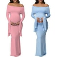 thumbnail image 6 of Functional Pocket Maternity Dress Soft Gentle Dress for Convenient Storage Of Essential During Pregnancy Activities 6, 6 of 9