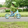 thumbnail image 2 of Infans Kids Balance Bike Toddler Training Bicycle w/ Feetrests for 2-5 Years Old Blue, 2 of 7