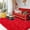 Red, variant on Socofuz Ultra Soft Indoor Modern Area Rugs Fluffy Living Room Carpets for Children Bedroom Home Decor Nursery Rug , 4x6ft Red