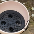 thumbnail image 3 of Coofit Jardinière Suspendue en Résine Décorative Panier Suspendu Pot de Fleurs pour Balcon, 3 of 10