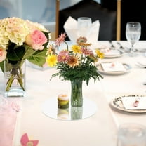 IBASETOY Serving Plate Mirror Decorative Tray Acrylic Display Women Weddings 1Pack