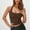 Brown, variant on Summer Tank Tops Sevevn Women's Fashion Casual Sleeveless Solid Colour Tank Top