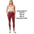 thumbnail image 6 of Jvini High Waist Active Leggings For Women With Deep Side Tech Pockets Size S-XXXL, 6 of 6