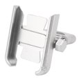 thumbnail image 4 of Motorcycle Phone Mount, Bike Phone Mount Silicone Pad Rotatable  For Handlebar Silver, 4 of 8
