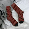 thumbnail image 5 of Rateoe Argyle Plaid for Women Casual Calf Socks - Cute Crew Socks - Thin Soft Above Ankle Socks Size 5-11, 5 of 6