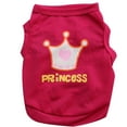 thumbnail image 1 of Princess CrownPet Chaleco para cachorro, camisa para perro, ropa, abrigo, talla XS-L, 1 of 5