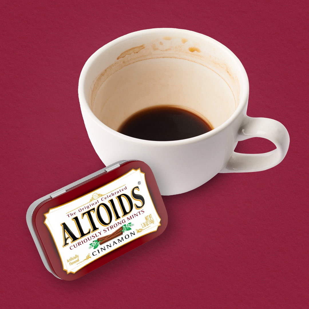 (2 pack) Altoids Cinnamon Breath Mints - 1.76 oz Tin