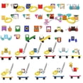 thumbnail image 2 of Bloques de construcción de Mini figuras de acción para niños, WM6086, WM6087, WM6088, LG001, WM851, Anime, regalos qym unisex, 2 of 2