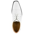 thumbnail image 5 of LIBERTYZENO Mens Finest Leather Lace Up Oxford Dress Shoes White 11, 5 of 8