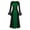 Green, variant on Ashirexll Dresses for Women Mesh Bell Sleeve Dress for Women Casual Dresses for Women Gothic Retro Dark Long Dress Womens Dresses Blue Dress L