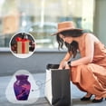 thumbnail image 5 of JAGASY Dragon Urn for Ashes Adult Male, Purple Small Urns for Human Ashes Keepsake, Snowy Mountain & Sunset Decorative Urns for Sister, Cremation Urn for Brother, (3 Inch), 5 of 7