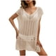 thumbnail image 1 of Vestido Casual de Mujer, Cuello en V Suelto Tejido para la Playa, Primavera, Verano, Fiesta Y Uso Diario Fuera, 1 of 8