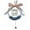 blue, variant on BAOSITY Car Rearview Mirror Charm Pendant Decoration Gift Auto Interior Spring Festival Car Accessories Automotive Hanging Ornament blue