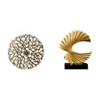 thumbnail image 1 of Escultura De Pared De Metal Rústico Con Forma De Ola Oceánica, Placa De Hierro Forjado, Colgante 3D, Figura De Resina, Adorno Abstracto Para Oficina, Dormitorio, Sala De Estar, Decoración, 1 of 8