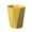 Yellow, variant on Polygon Small Can Can Wastebasket Garbage Container Rubbish Can Paper Organizer For Bathrooms Laundry Room Kitchens Kids Rooms Dorms