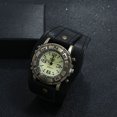 thumbnail image 2 of YATLTE Men's Wide Leather Casual Quartz Watch, Hip-hop Gothic Punk Style Men Watch, Wide Leather Fashion Cuff Wristwatch for Valentines Day, 2 of 2