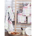 thumbnail image 2 of Easter Kitchen Dish Towels for Drying Dishes Set of 3, Cute Rabbits Ears Bow Daisy Flower Watercolor Plaid Waffle Weave Microfiber Hand Tea Bathroom Towels Quick Dry & Absorbent Towel 15.7x23.6, 2 of 7