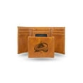 thumbnail image 1 of Colorado Avalanche  Laser Engraved Brown Trifold Wallet, 1 of 1
