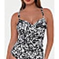 thumbnail image 5 of Printed Serena Underwire Tankini Top Swimsuit, 5 of 6