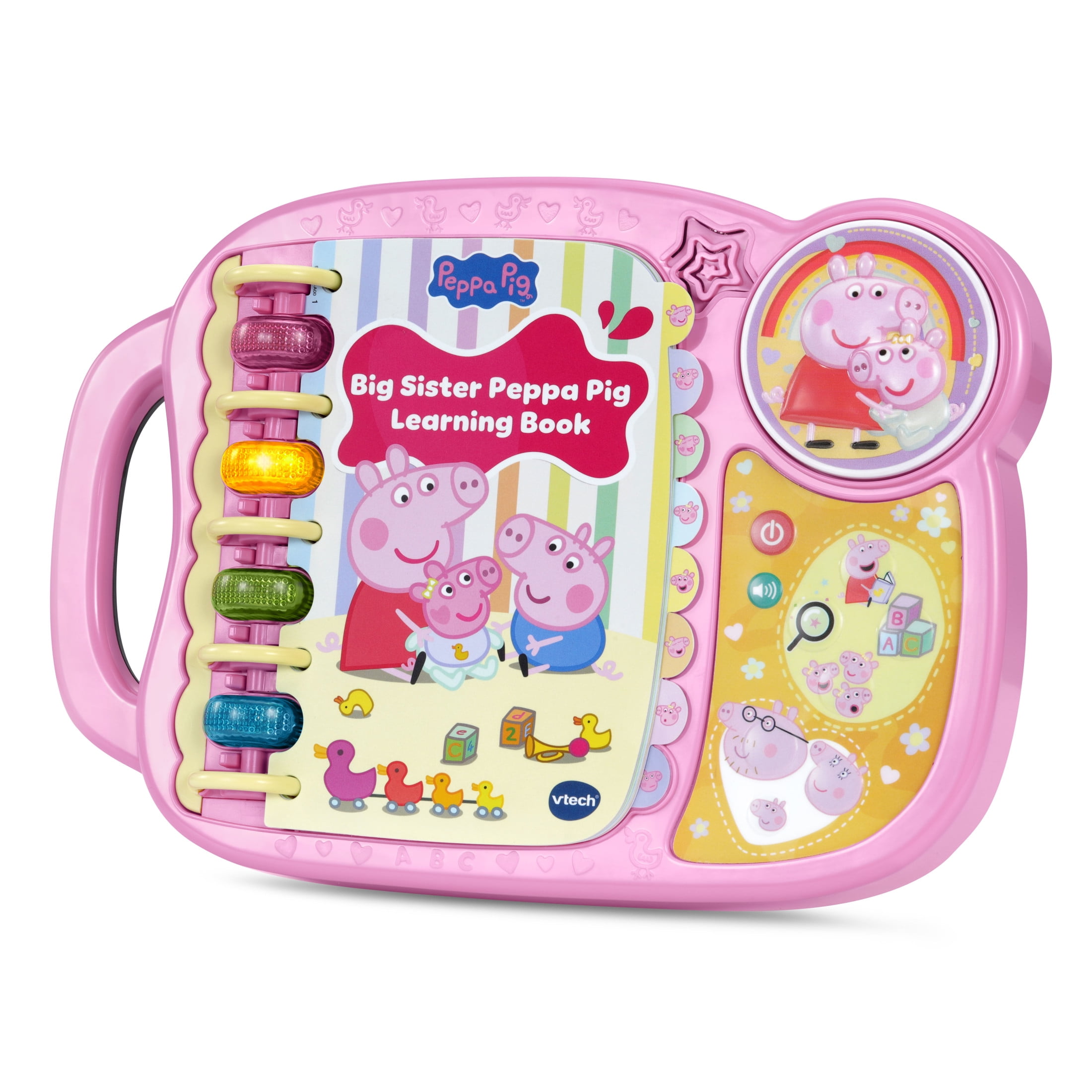 VTech Peppa Pig Big Sister Peppa Pig Learning Book Baby and Toddler Toys