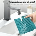 thumbnail image 4 of Silicone Faucet Mat, Kitchen Sink Splash Guard, Sink Accessories, with Silicone Faucet Handle Drip Catcher Tray, for Kitchen Counter, 4 of 7