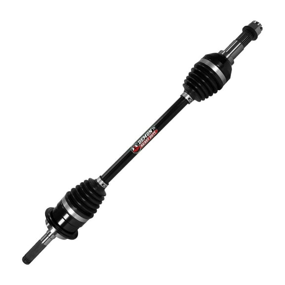 Demon Powersports Front Left Heavy Duty Lift Kit Axle (2011-18) Can Am Commander 800/1000/Max 1000, Unique Boot Design On Terrain for Heat Reduction, Larger Angles, for (4’ & 6” Super ATV Lift Kit)