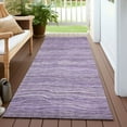thumbnail image 6 of Addison Rugs Chantille Indoor/Outdoor Transitional Stripes Purple Washable Runner Rug, 2'3" x 7'6", 6 of 6