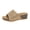 Beige, variant on Pink Women'S Wedge Heel Sandals Open Toe Breathable Comfortable Beach Slides For Pool Vacation Outdoor Walking Lightweight Use