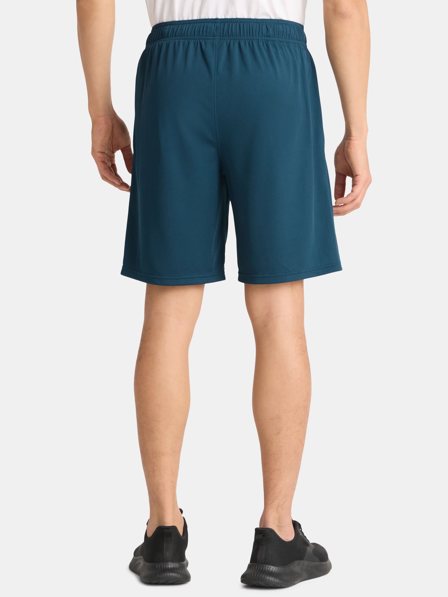 Athletic Works Men's and Big Men's Active Mesh Shorts, 9" Inseam, Sizes XS-5XL