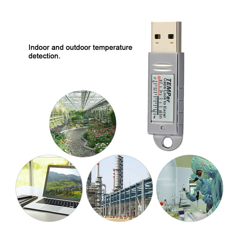 PCsensor USB thermometer with external temperature sensor data recorder