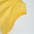 thumbnail image 4 of KAOOCXU Girl New Dress Patchwork Sleeveless O-Neck Simple Stylish Dresses Summer Cotton Sundress Kids Durable Playsuit Sunsuit Clothes, 4 of 9