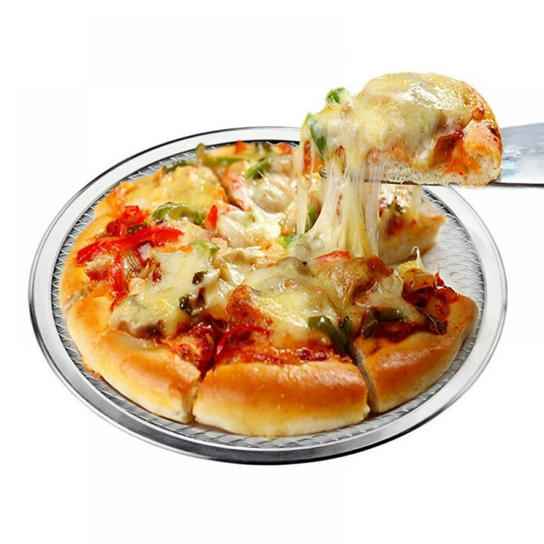 8 Pcs round Pizza Pan Non Stick Bakeware Pizza Pan for Oven Heavy Duty