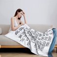 thumbnail image 2 of DALIHUA Healing Throw Blanket with Inspirational Thoughts and Prayers- Religious Soft Throw Blanket Inspirational Blankets and Throws Throw Blankets Perfect Caring Gift for Women Men 50x60inches, 2 of 6