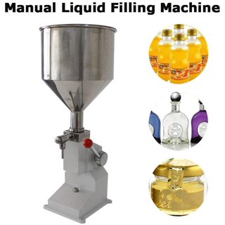 Miumaoev Manual Liquid Filling Machine Stainless Steel, Bottle Filler  5-50ml for Paste Cream Cosmetic, Lipgloss Machine, Liquid Filling Machine,  Bottle Filling Machine, Safe and Reliable 