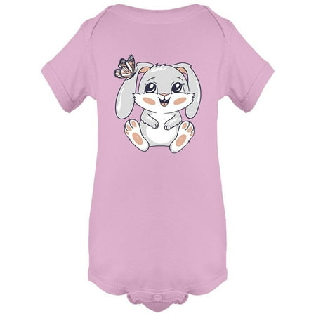 

Bunny With A Little Butterfly Bodysuit Infant -Image by Shutterstock 6 Months