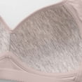 thumbnail image 4 of hoksml Women's Elegant Jacquard Push Up Wireless Bra, Lifted Bust Support, Soft Skin-Friendly Comfort Fit, Daily Essential Lingerie, 4 of 9