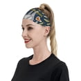thumbnail image 5 of Uemuo Cute Sloth Printed Sports Headbands for Men Women,Moisture Wicking Workout Headband, Sweatband Headbands,Non-slip Workout Gym Yoga Headband, 5 of 9